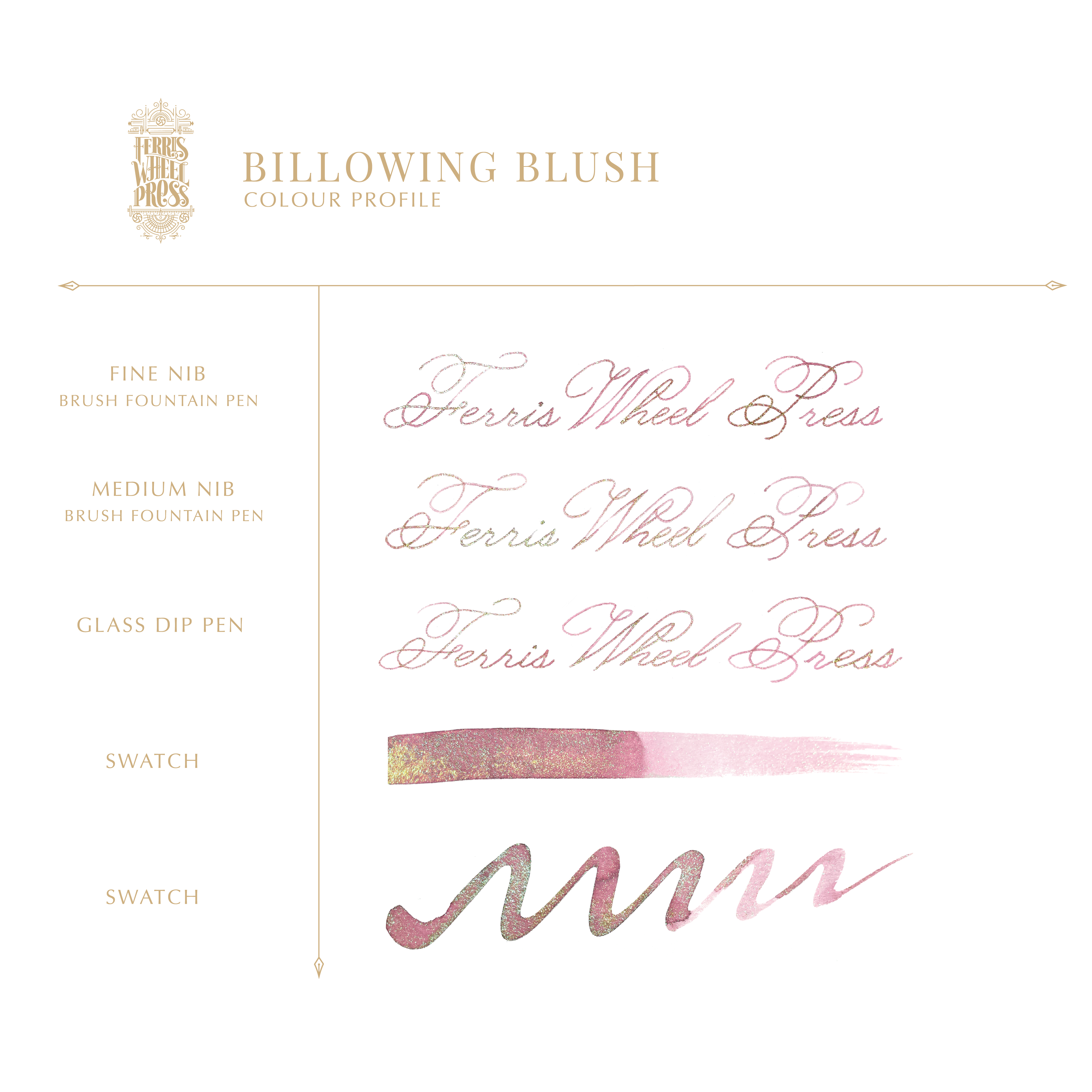 FerriTales | The Beauty and the Beast - Billowing Blush Ink 85ml